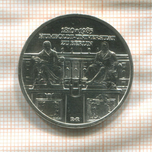 10 марок. ГДР 1985г