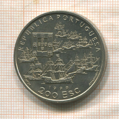 200 эскудо. Пртугалия 1999г