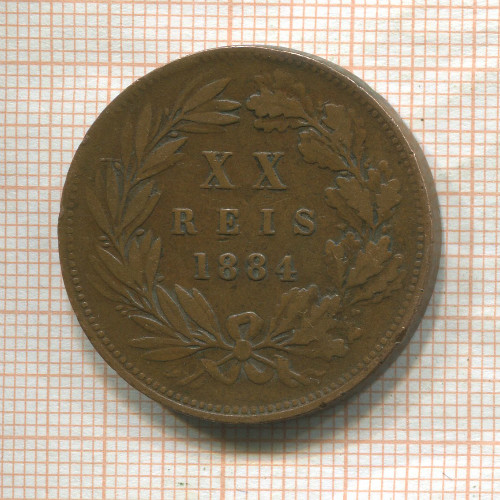 20 рейс. Португалия 1884г