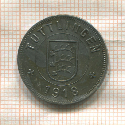 Нотгельд. 50 пфеннигов. Германия. Тутлинген