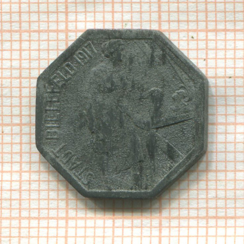 Нотгельд. 5 пфеннигов. Германия. Билефельд