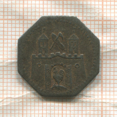 Нотгельд. 10 пфеннигов. Германия. Зуль