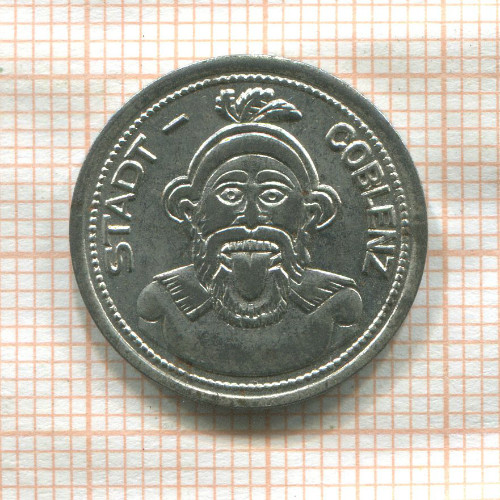Нотгельд. 10 пфеннигов. Германия. Кобленц