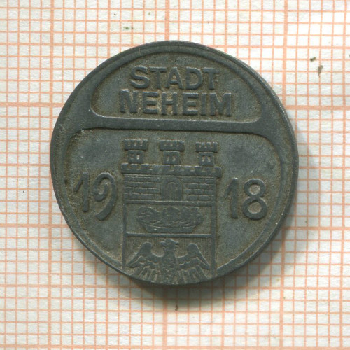 Нотгельд. 50 пфеннигов. Германия. Нехайм