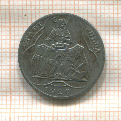 Нотгельд. 10 пфеннигов. Германия. Фульда