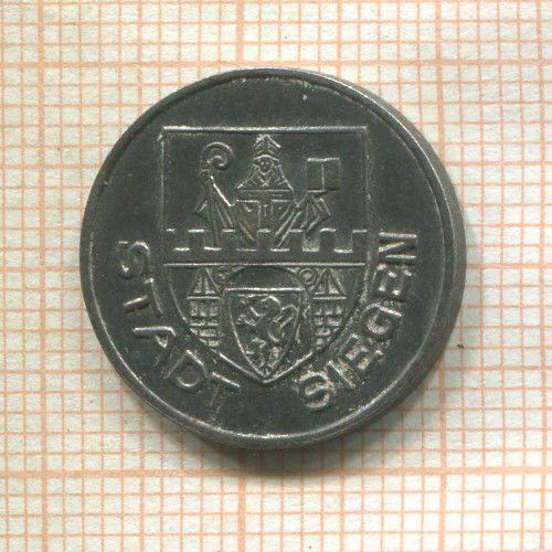 Нотгельд. 5 пфеннигов. Германия. Зиген