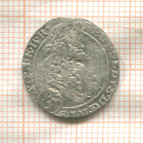 3 крейцера. Австрия 1693?г