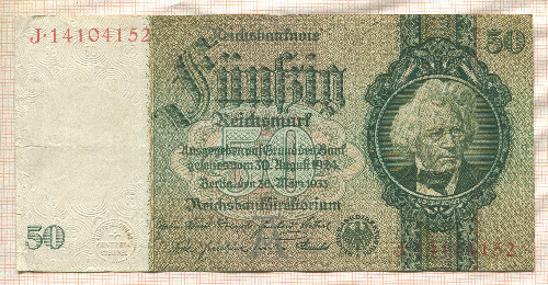 50 марок. Германия 1933г