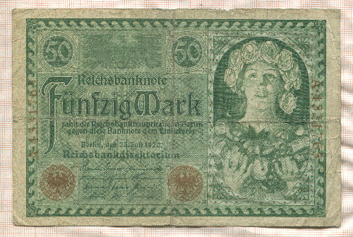 50 марок. Германия 1920г