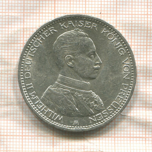 5 марок. Пруссия 1913г