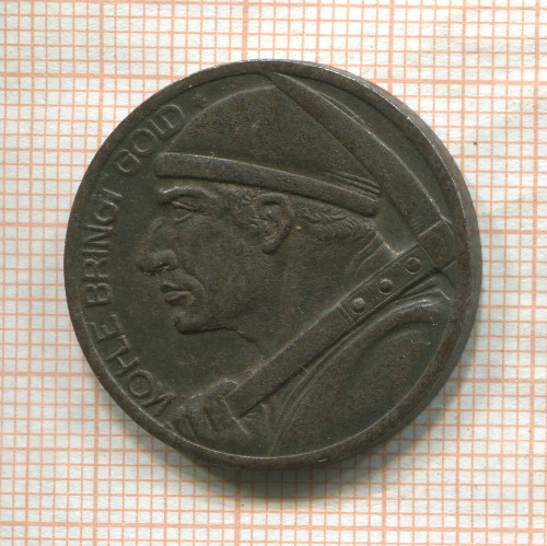 Нотгельд. 1/2 марки. Германия. Дюрен