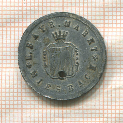 Нотгельд. 10 пфеннигов. Германия. Мисбах