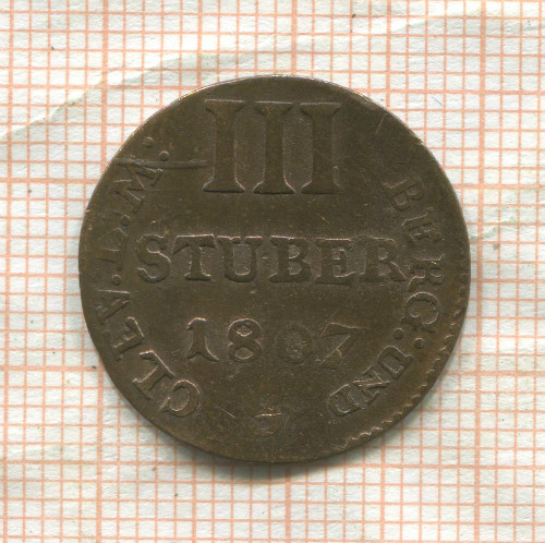 3 штубера. Берг 1807г