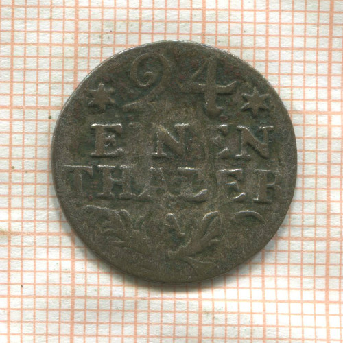 1/24 талера. Пруссия 1783г