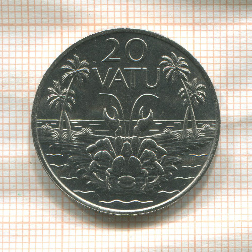 20 вату. Вануату. F.A.O 1983г