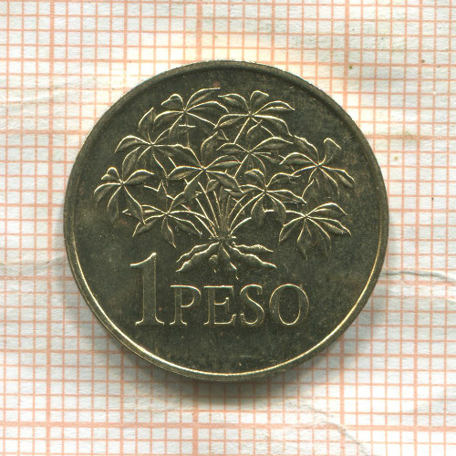 1 песо. Гвинея-Бисау. F.A.O. 1977г