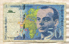 50 франков. Франция 1994г