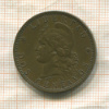 2 сентаво. Аргентина 1893г
