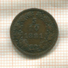 5/10 крейцера. Австрия 1881г