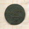 1/2 батцена. Швейцария Во (деформация) 1817г