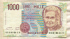 1000 лир. Италия 1990г