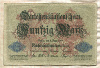 50 марок. Германия 1914г