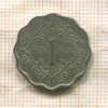 1 анна. Индия 1946г