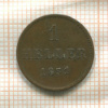 1 геллер. Франкфурт 1851г
