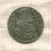 3 крейцера. Австрия (следы припоя) 1688г