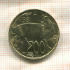 200 лир. Сан-Марино. F.A.O. 1981г