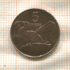 5 тебе. Ботсвана. F.A.O. 1991г